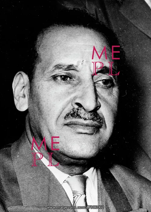 : Ferhat Abbas, Prime Minister of Algeria : Ferhat Abbas, Prime Minister of Algeria