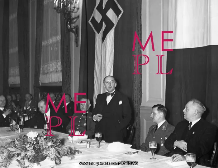 : Fernand de Brinon in Berlin, 1938 : Fernand de Brinon in Berlin, 1938