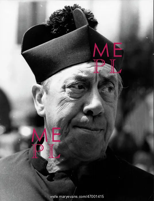 : Fernandel, French actor and singer, as Don Camillo : Fernandel, French actor and singer, as Don Camillo