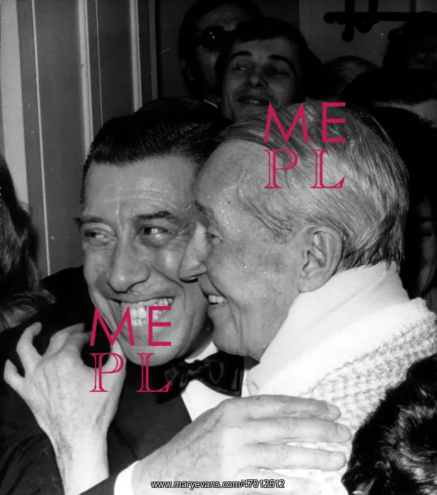 : Fernandel and Maurice Chevalier in Paris : Fernandel and Maurice Chevalier in Paris