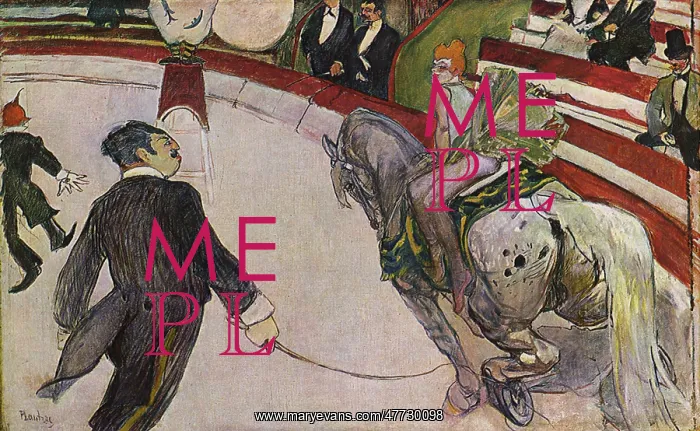: The Fernando Circus, by Toulouse-Lautrec : The Fernando Circus, by Toulouse-Lautrec