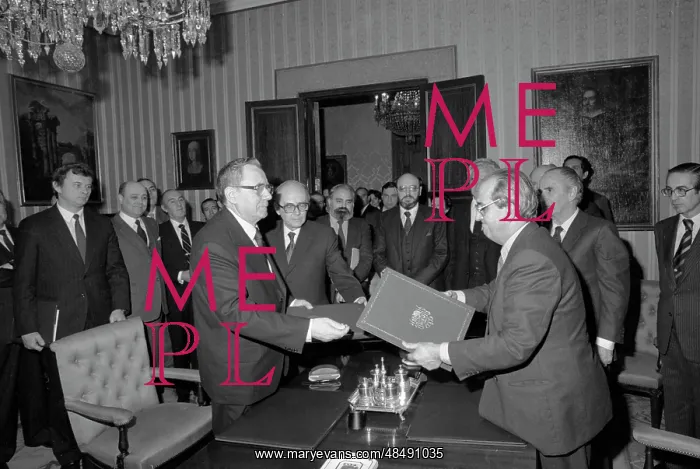 : Fernando Moran visits USSR : Fernando Moran visits USSR