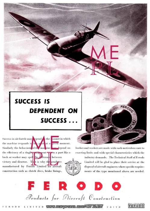  : Ferodo Friction Surfcaces For Aircraft