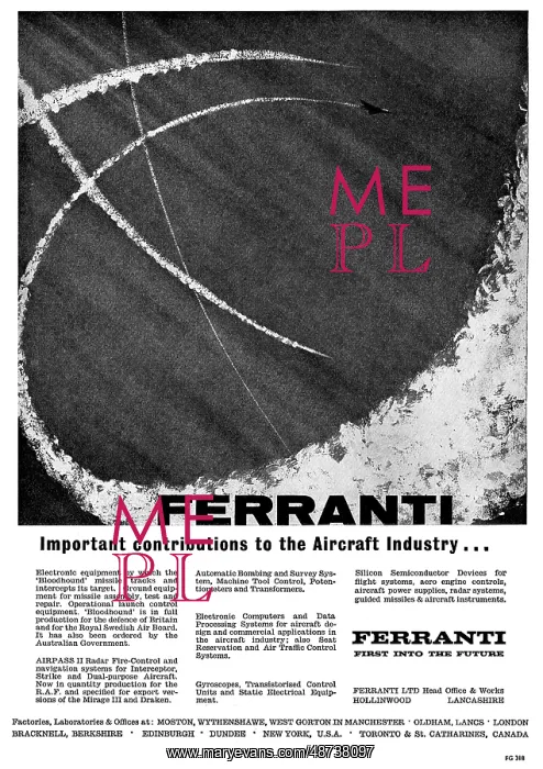 : Ferranti Automatic Bombing & Survey System : Ferranti Automatic Bombing & Survey System