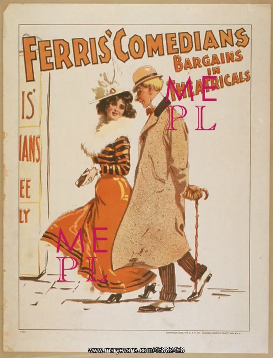 : Ferris Comedians bargains in theatricals : Ferris Comedians bargains in theatricals