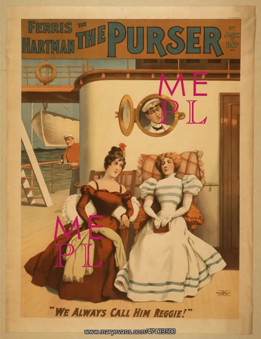: Ferris Hartman in The purser by John T. Day : Ferris Hartman in The purser by John T. Day