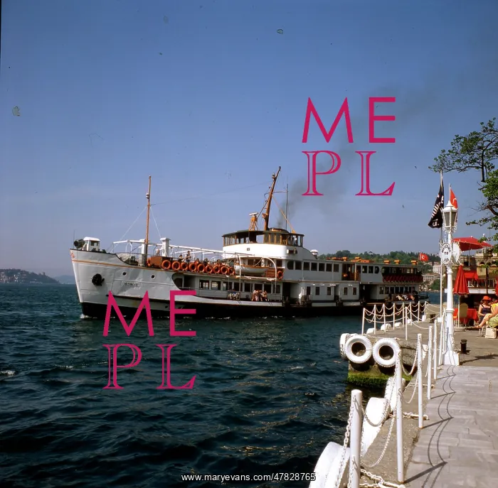 : Ferry boat on the Bosphorus : Ferry boat on the Bosphorus