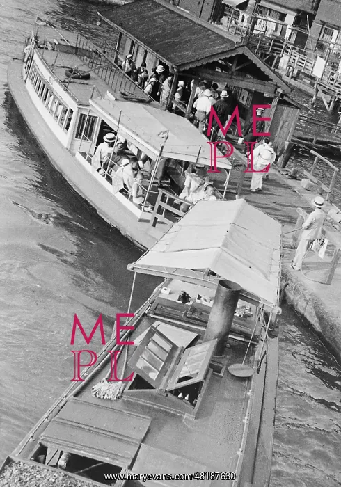 : Ferry Boat in Tokyo, 1937 : Ferry Boat in Tokyo, 1937