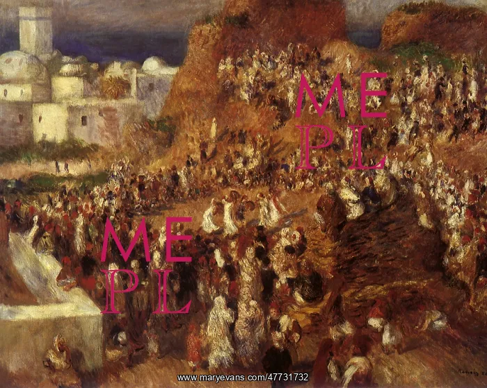  : Festival in Algiers, by Renoir