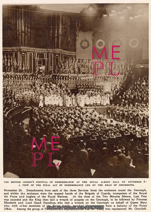 : The Festival of Remembrance - Royal Albert Hall : The Festival of Remembrance - Royal Albert Hall