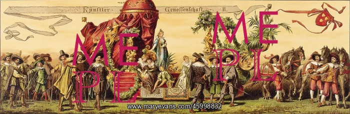 : Festive procession of the city of Vienna : Festive procession of the city of Vienna