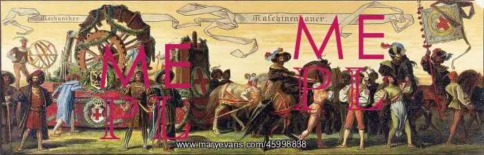 : Festive procession of the city of Vienna : Festive procession of the city of Vienna