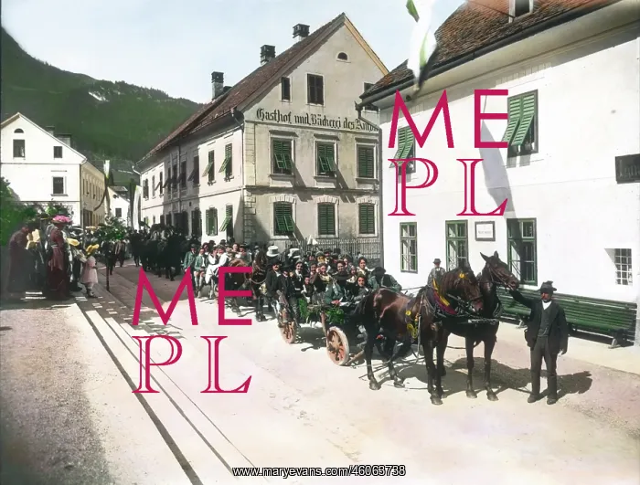 : Festive procession in the Salzkammergut : Festive procession in the Salzkammergut