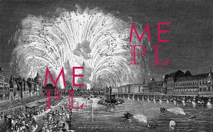 : festivity, fireworks, firework, Pont Neuf, Paris : festivity, fireworks, firework, Pont Neuf, Paris