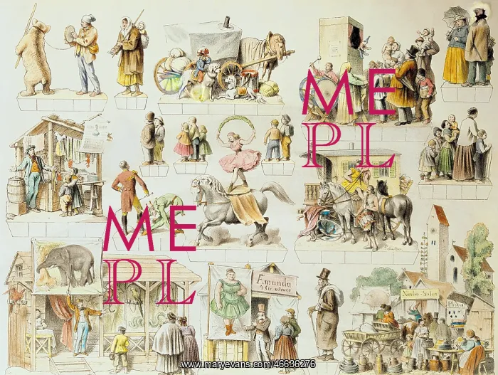 : festivity, kermesse, sheet of pictures : festivity, kermesse, sheet of pictures