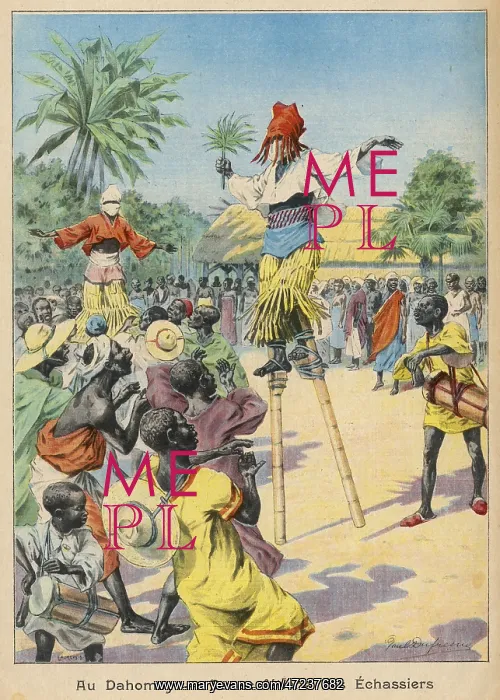 : FETISH DANCE, DAHOMEY : FETISH DANCE, DAHOMEY