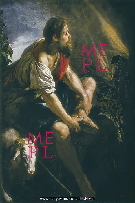 : FETTI, Domenico (1588-1623). Moses before the : FETTI, Domenico (1588-1623). Moses before the