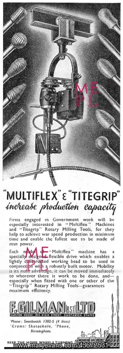 : F.Gilman Flexible Drive Equipment. Multiflex & Titegrip : F.Gilman Flexible Drive Equipment. Multiflex & Titegrip