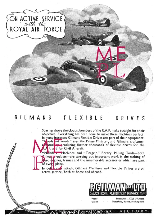 : F.Gilman Flexible Drives For Workshop Tools : F.Gilman Flexible Drives For Workshop Tools