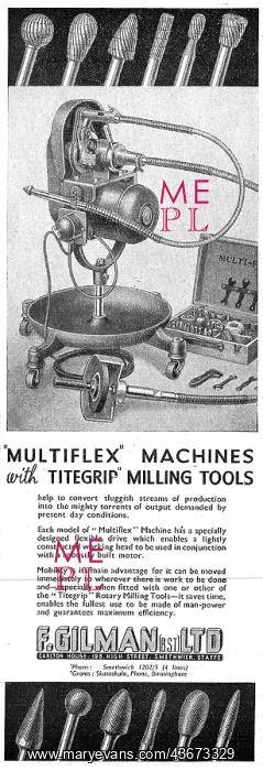 : F.Gilman Machine Tools - Multiflex Titegrip Milling Tools : F.Gilman Machine Tools - Multiflex Titegrip Milling Tools