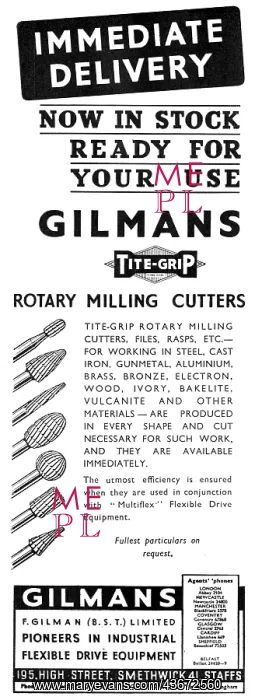 : F.Gilman Machine Tools - TITEGRIP Rotary Milling Cutters : F.Gilman Machine Tools - TITEGRIP Rotary Milling Cutters