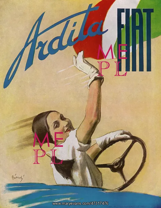 : Fiat Ardita Advertisement - 1932 : Fiat Ardita Advertisement - 1932