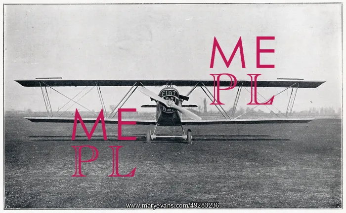 : Fiat A.R.F. transatlantic airplane setting new speed record 1920 : Fiat A.R.F. transatlantic airplane setting new speed record 1920