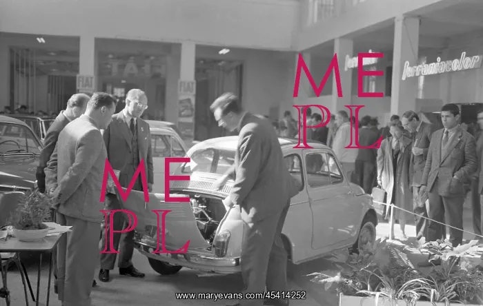: Fiat cinquecento at Brno Expo - 1960 : Fiat cinquecento at Brno Expo - 1960