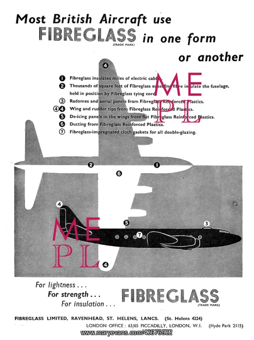 : Fibreglass Ltd In Aircraft Construction : Fibreglass Ltd In Aircraft Construction