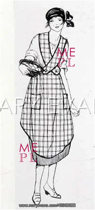 : FICHU APRON 1920 : FICHU APRON 1920