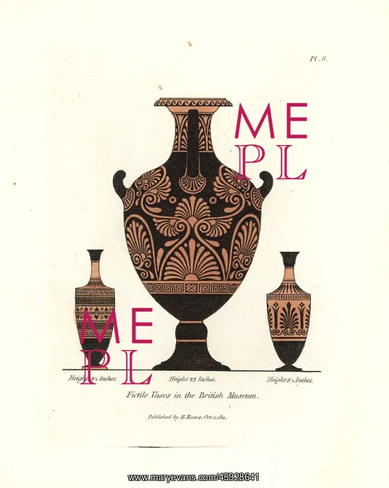 : Fictile vases in the British Museum : Fictile vases in the British Museum