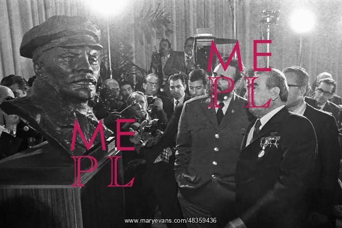 : Fidel Castro and Leonid Brezhnev, 1974 : Fidel Castro and Leonid Brezhnev, 1974