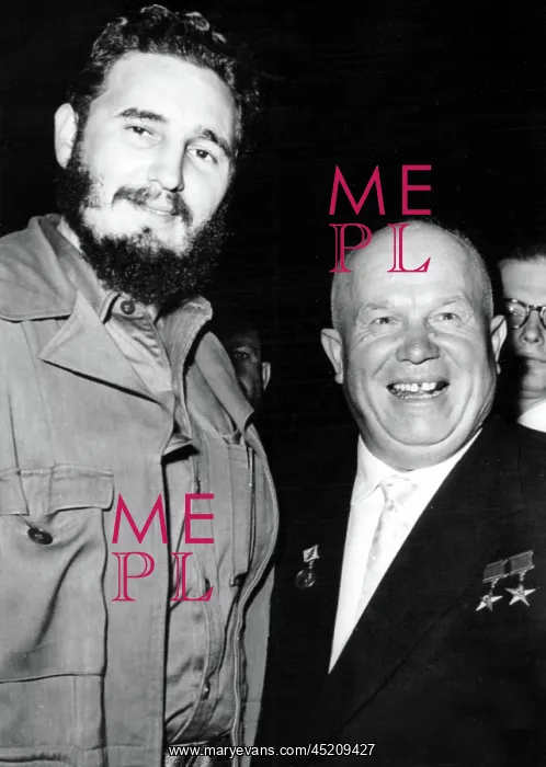 : FIDEL CASTRO and Soviet Premier Nikkita ? : FIDEL CASTRO and Soviet Premier Nikkita ?