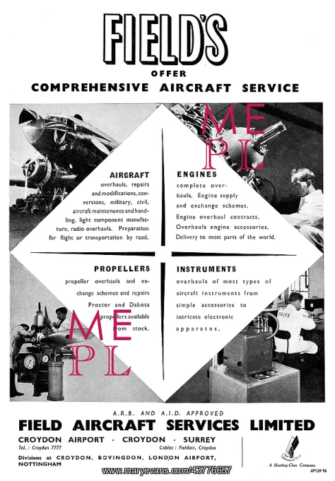 : Field Aircraft Services - Field's Aircraft : Field Aircraft Services - Field's Aircraft