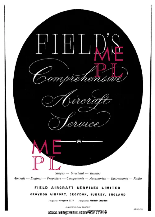 : Field Aircraft Services - Field's Aircraft : Field Aircraft Services - Field's Aircraft