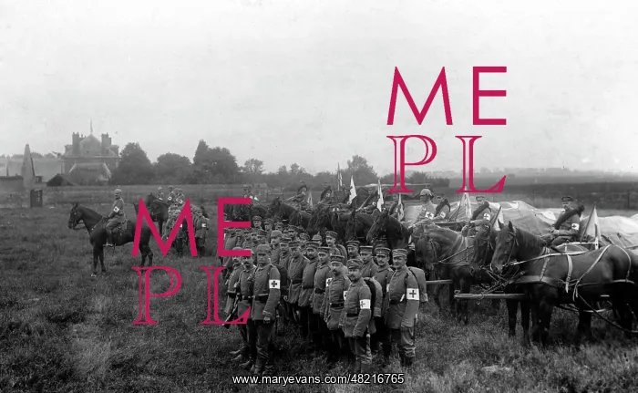: A field hospital on the move, 1915 : A field hospital on the move, 1915