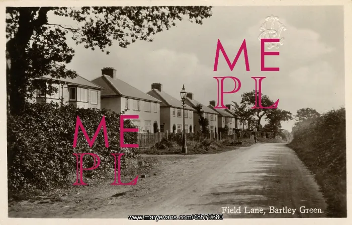 : Field Lane, Bartley Green, Birmingham, West Midlands : Field Lane, Bartley Green, Birmingham, West Midlands
