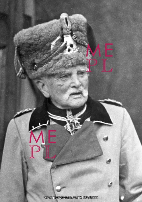 : Field Marshal August von Mackensen, German army officer : Field Marshal August von Mackensen, German army officer