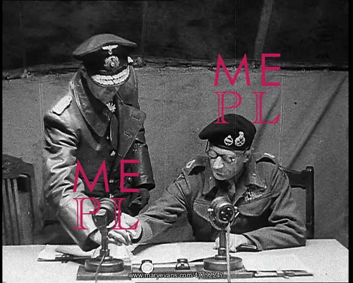 : Field Marshal Bernard Montgomery Receiving : Field Marshal Bernard Montgomery Receiving