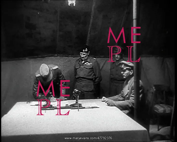 : Field Marshal Bernard Montgomery Receiving : Field Marshal Bernard Montgomery Receiving