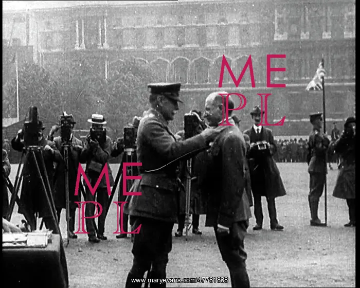 : Field Marshal Douglas Haig Presenting Medals : Field Marshal Douglas Haig Presenting Medals