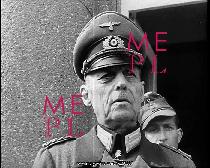 : Field Marshal Gerd Von Rundstedt Talking To : Field Marshal Gerd Von Rundstedt Talking To