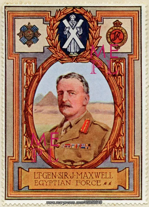 : Field Marshal Herbert Plumer / Stamp : Field Marshal Herbert Plumer / Stamp