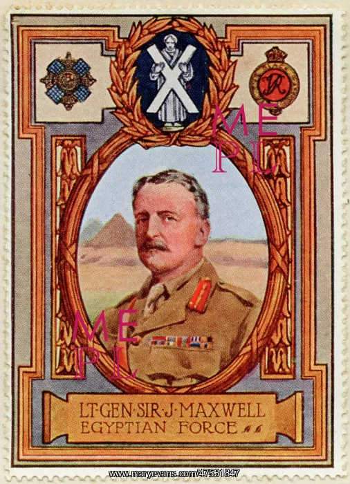 : Field Marshal Herbert Plumer / Stamp : Field Marshal Herbert Plumer / Stamp