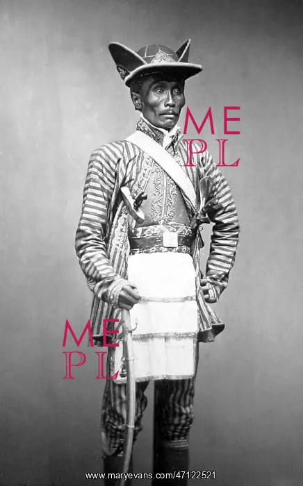  : Field Officer, Javanese Army - pre-1900