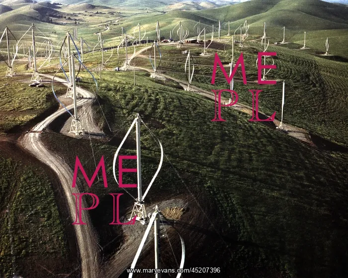 : Field of wind turbines in Altamont Pass, ? : Field of wind turbines in Altamont Pass, ?