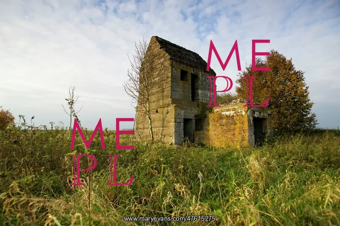 : Fields of Battle - The Somme - German observation bunker : Fields of Battle - The Somme - German observation bunker