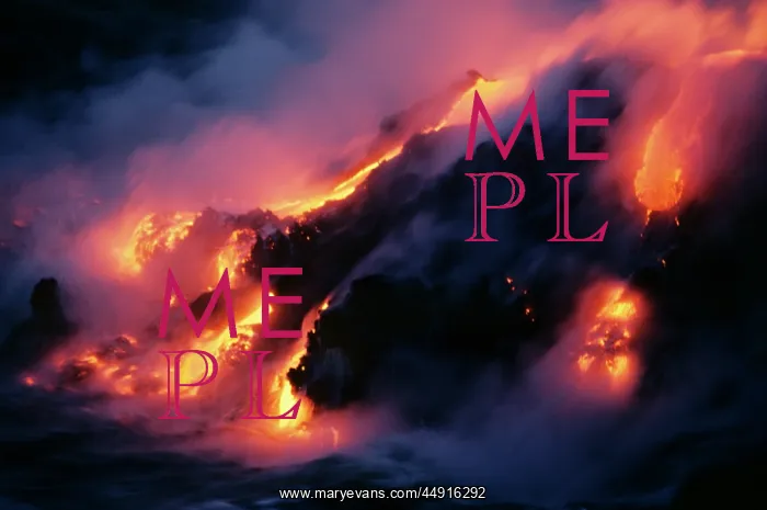 : Fiery Lava Streaming Into Ocean Hawaii