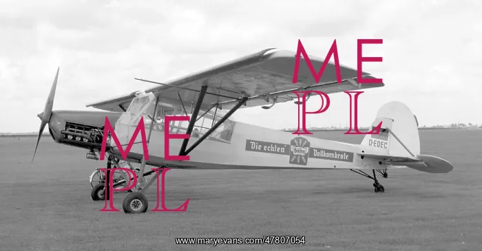 : Fieseler Fi 156C Storch D-EDEC : Fieseler Fi 156C Storch D-EDEC