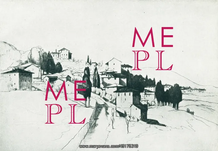: Fiesole. A landscape artwork of the town of Fiesole : Fiesole. A landscape artwork of the town of Fiesole